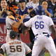Illustration for article titled Yasiel Puig Is Fighting The Giants Again